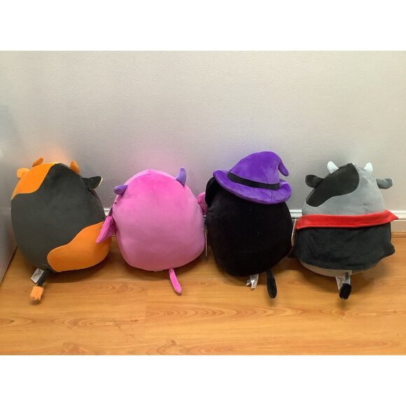Squishmallows Halloween Bundle Of 4 Bridgette, Autumn, Jefferson, & Wakisha. New - Picture 2 of 10